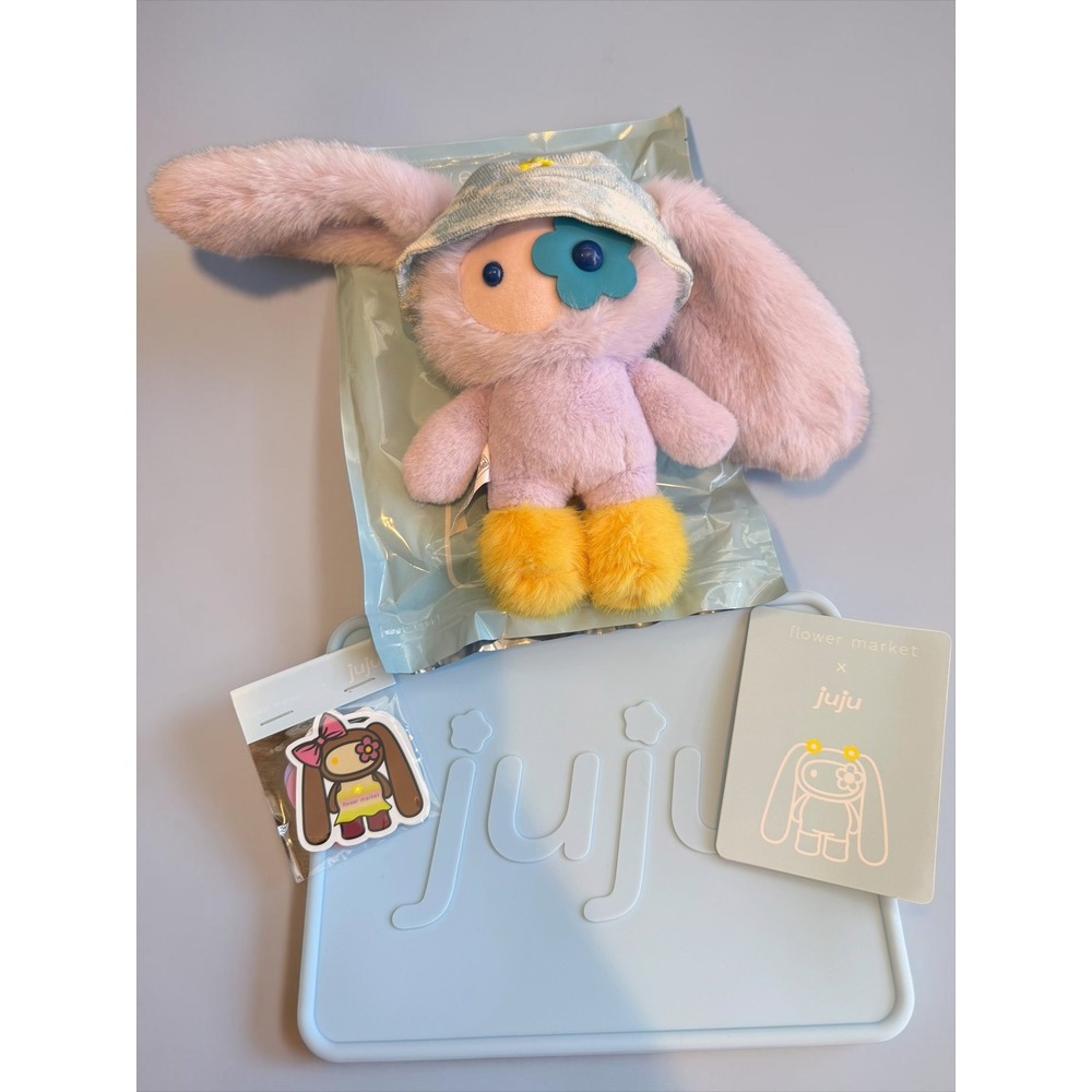 Cj Hendry Flower Market x Juju Plush Cookie Limited Edition Art Toy